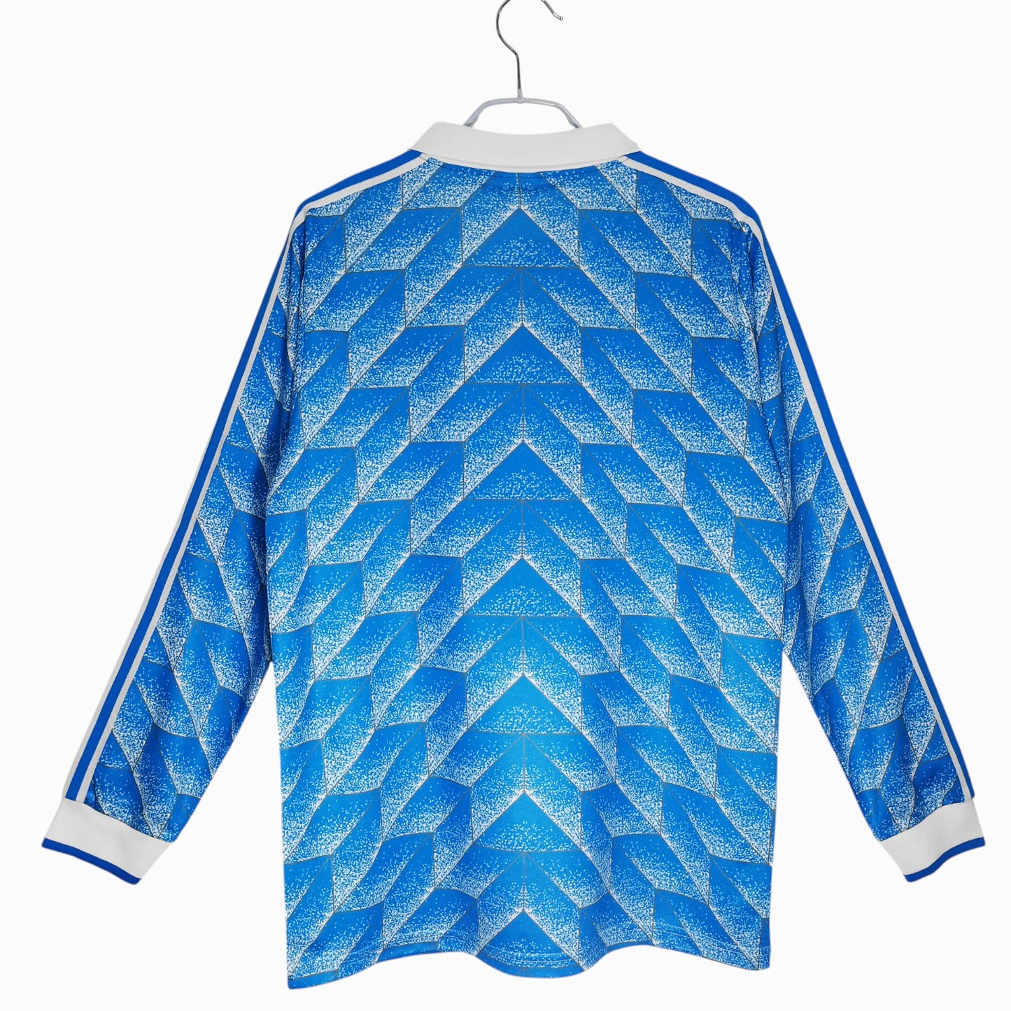 Allemagne 1988 Maillot Rétro Bleu Manches Longues