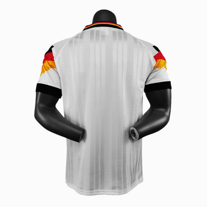 Allemagne 1992 Maillot Rétro Domicile