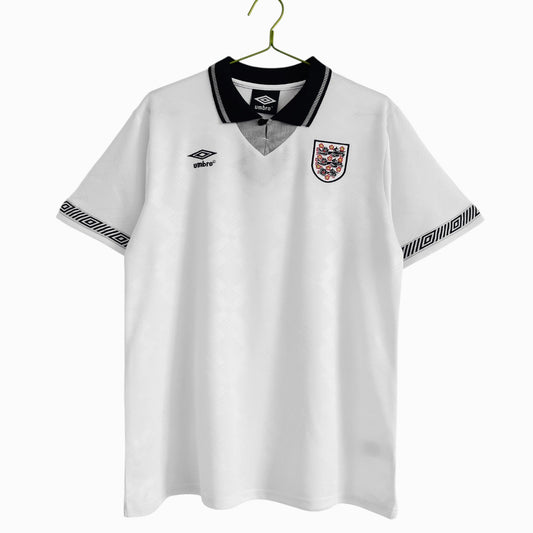 Angleterre 1990 Maillot Rétro Domicile