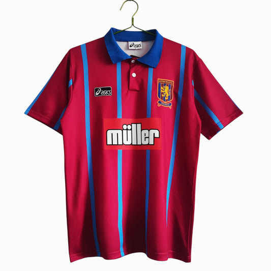 Aston Villa 1993-95 Maillot Rétro Domicile