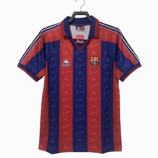 Barcelona 1996-97 Maillot Rétro Domicile