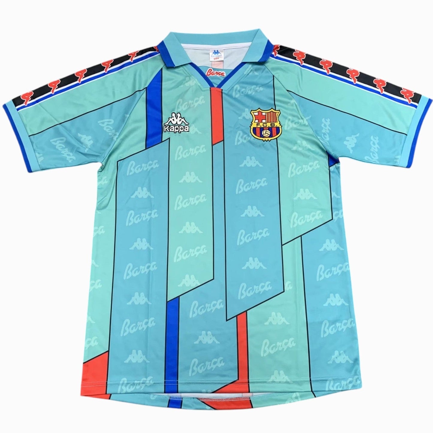 Barcelona 1996-97 Maillot Rétro Extérieur