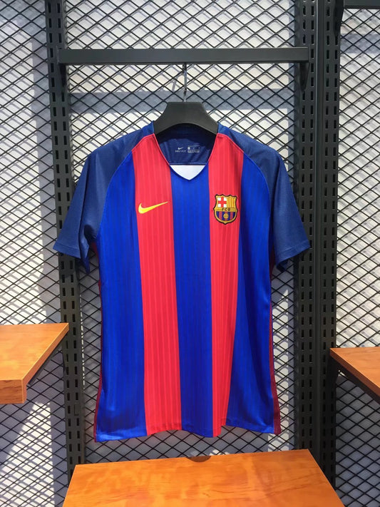 Barcelona 2016-17 Maillot Rétro Domicile