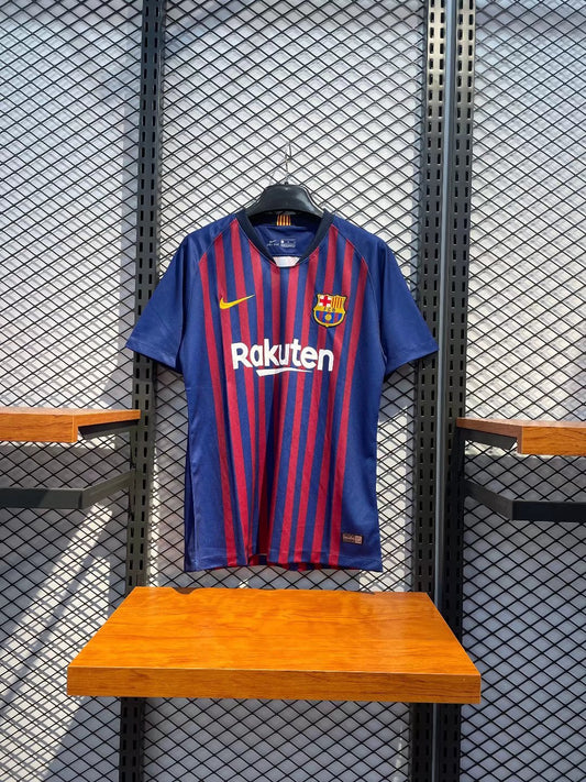 Barcelona 2018-19 Maillot Rétro Domicile