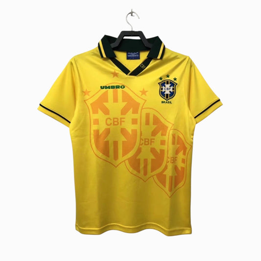 Brésil 1994 Maillot Rétro Domicile