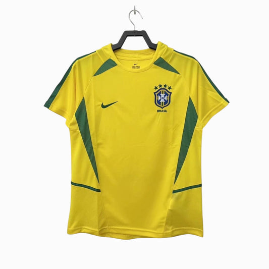 Brésil 2002 Maillot Rétro Domicile