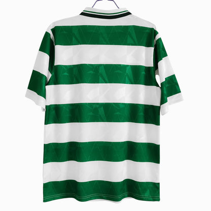 Celtic 1989-91 Maillot Rétro Domicile