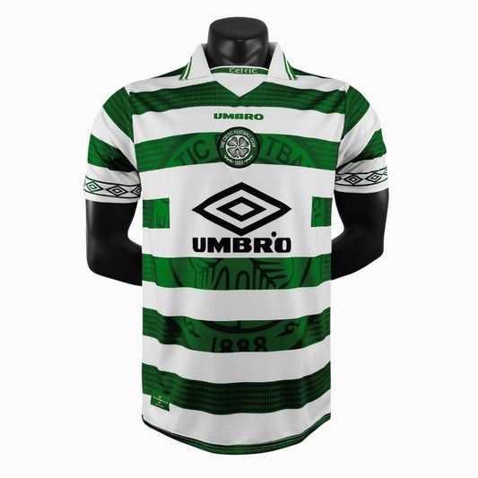 Celtic 1998-99 Maillot Rétro Domicile