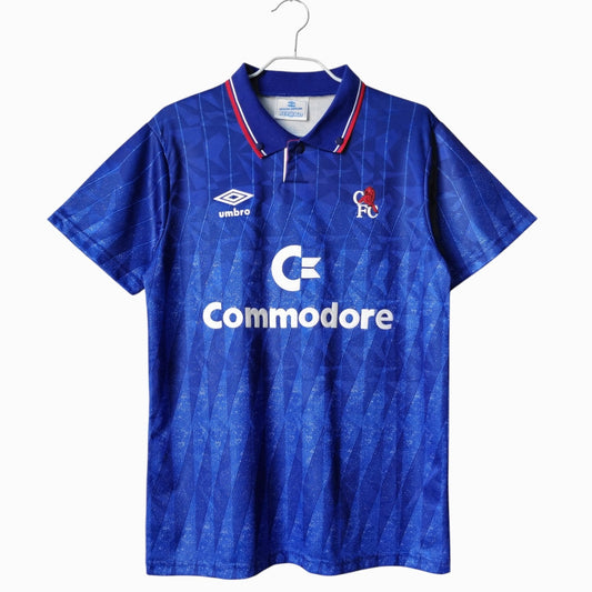 Chelsea 1989-91 Maillot Rétro Domicile