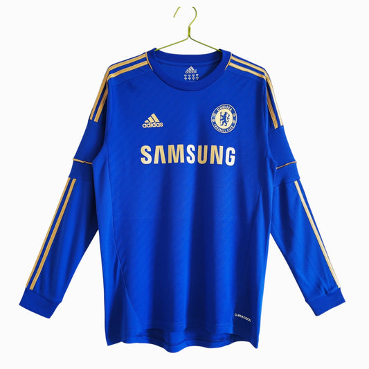 Chelsea 2012-13 Maillot Rétro Domicile Manches Longues