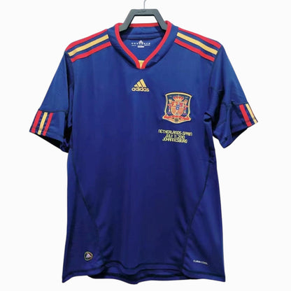 Espagne 2010 Maillot Rétro Extérieur