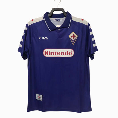Fiorentina 1998 Maillot Rétro Domicile