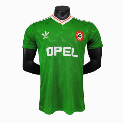 Irlande 1990-92 Maillot Rétro Domicile