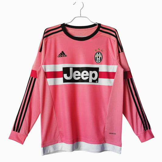 Juventus 2015-16 Maillot Rétro Extérieur Manches Longues