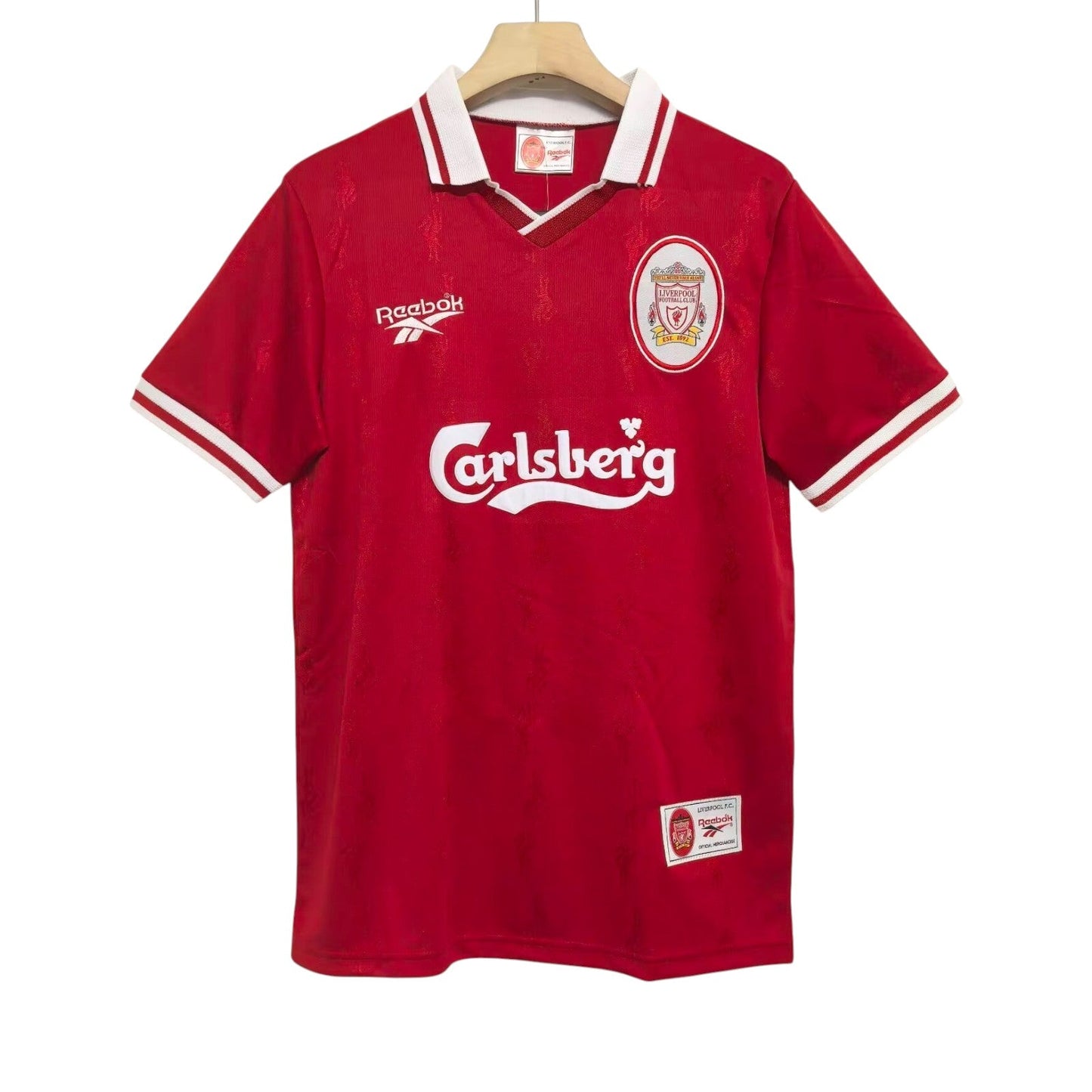 Liverpool 1996-1997 Maillot Rétro Domicile