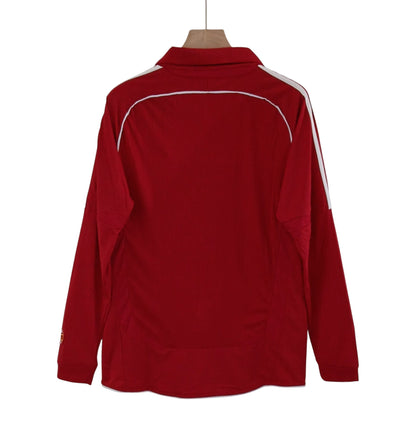 Liverpool 2006-2007 Maillot Rétro Domicile Manches Longues