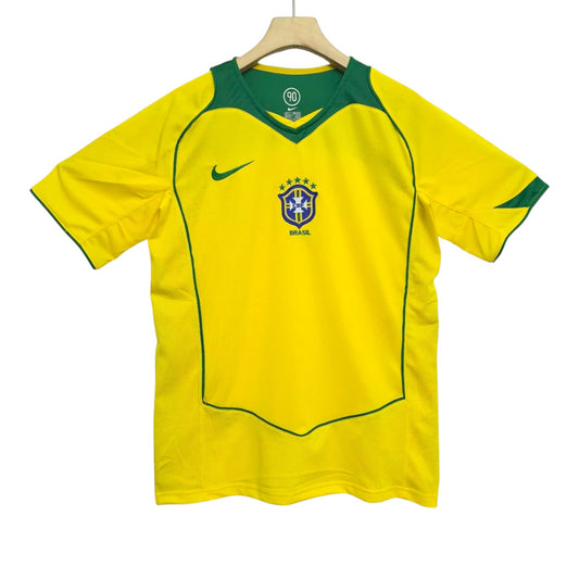 Brésil 2004 Maillot Rétro Domicile