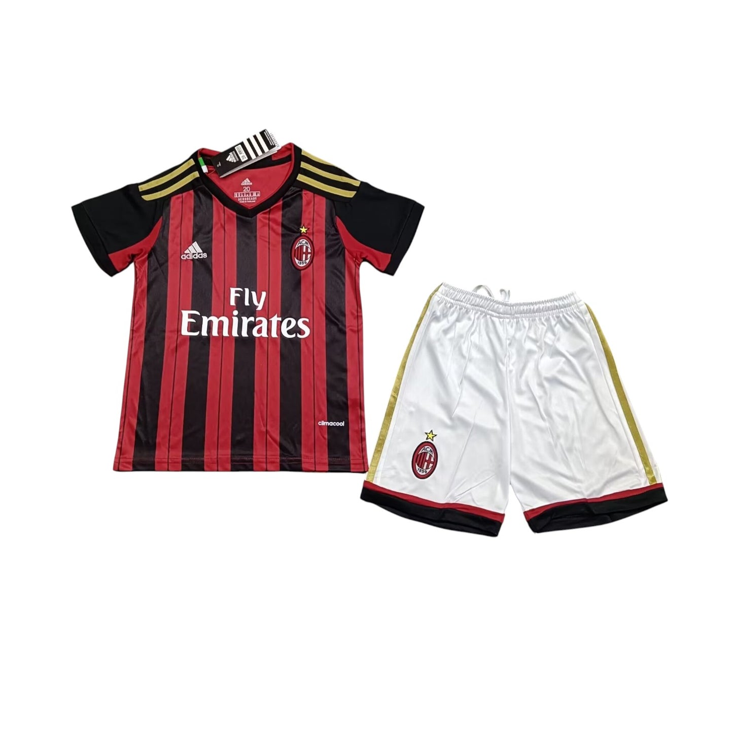 Maillot Rétro Enfant/Junior AC Milan 2013-2014 Domicile