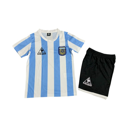 Maillot Rétro Enfant/Junior Argentine 1986 Domicile