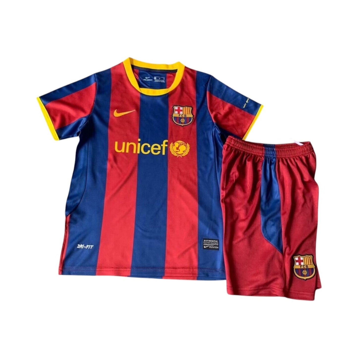 Maillot Rétro Enfant/Junior Barcelone 2010-2011 Domicile