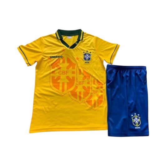 Maillot Rétro Enfant/Junior Brésil 1994 Domicile