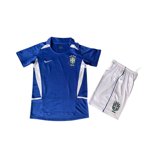 Maillot Rétro Enfant/Junior Brésil 2002 Extérieur