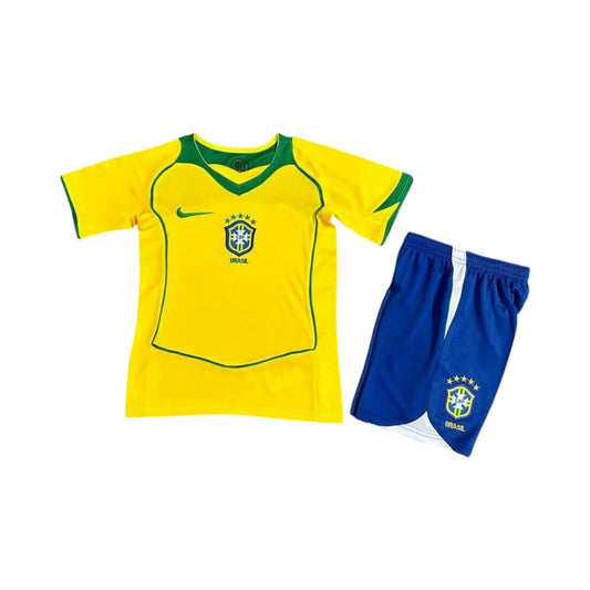 Maillot Rétro Enfant/Junior Brésil 2004 Domicile