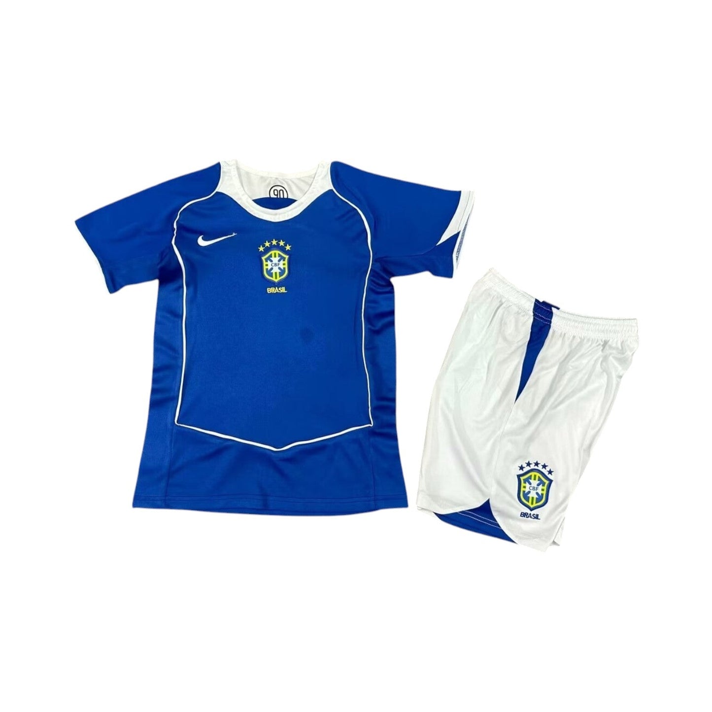 Maillot Rétro Enfant/Junior Brésil 2004 Extérieur