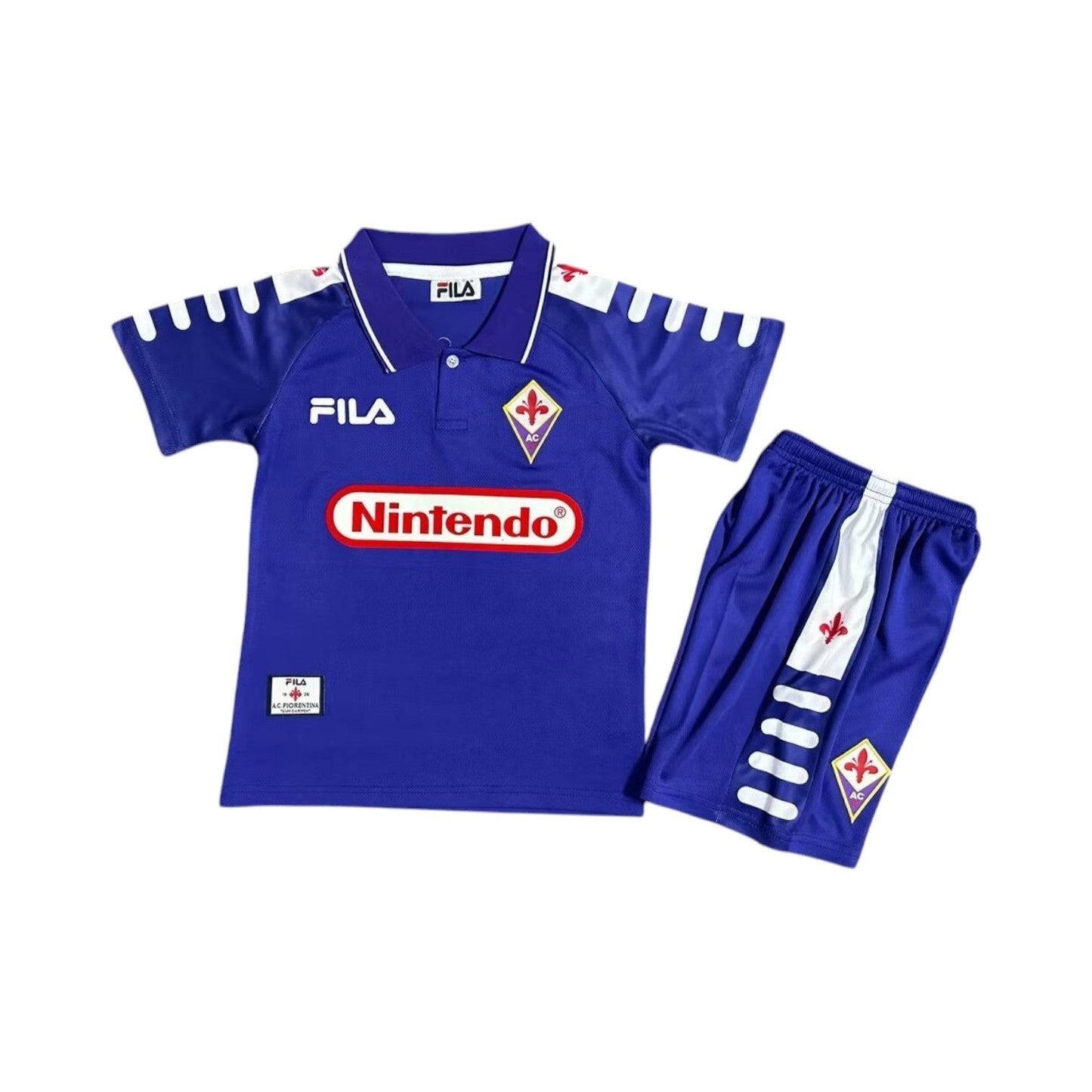 Maillot Rétro Enfant/Junior Fiorentina 1998-1999 Domicile