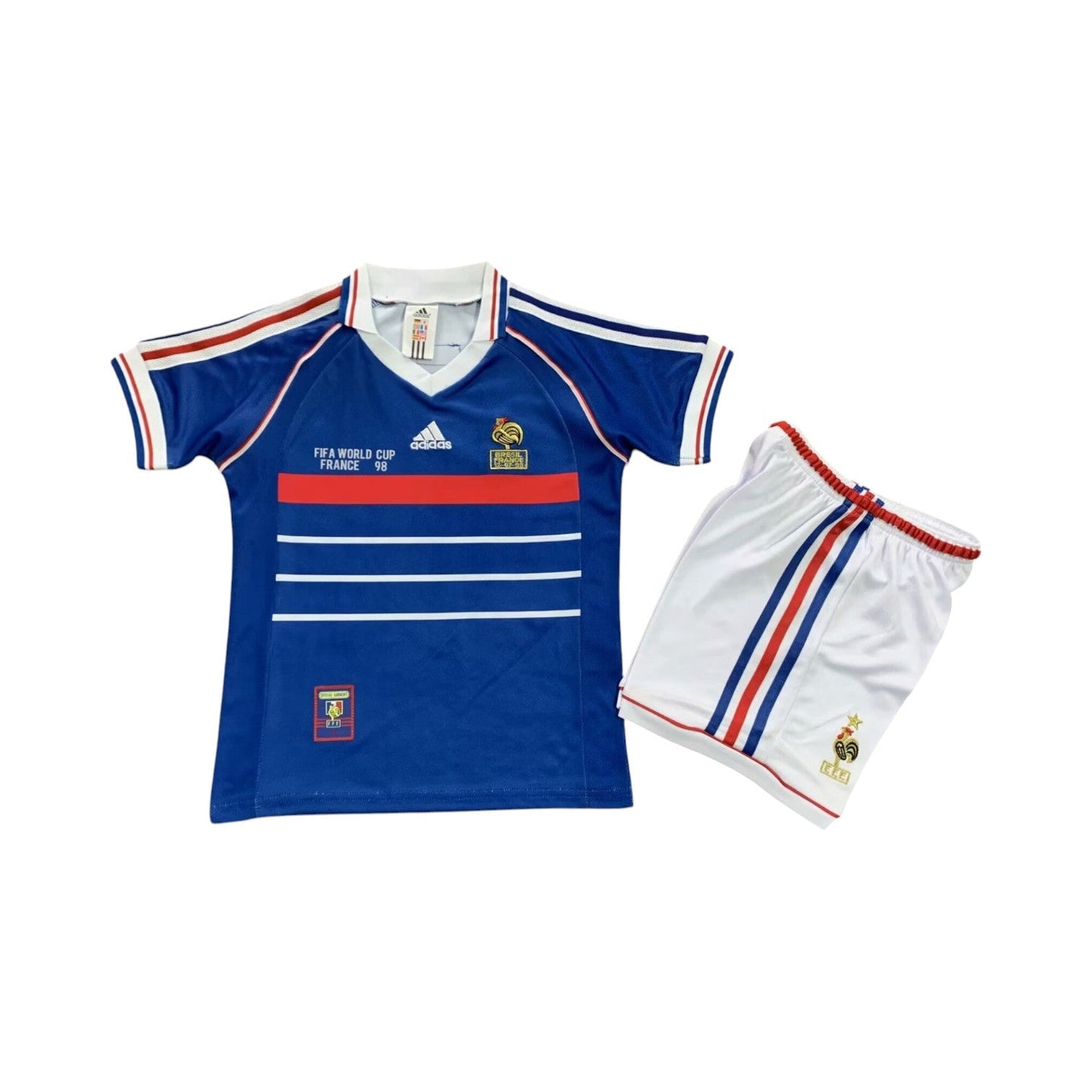 Maillot Rétro Enfant/Junior France 1998 Domicile