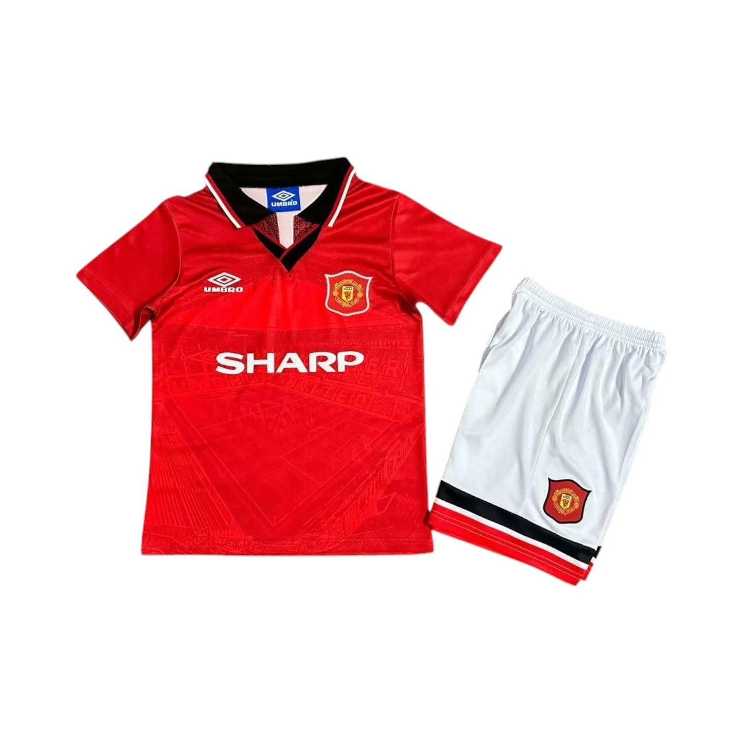 Maillot Rétro Enfant/Junior Manchester United 1994-1996 Domicile