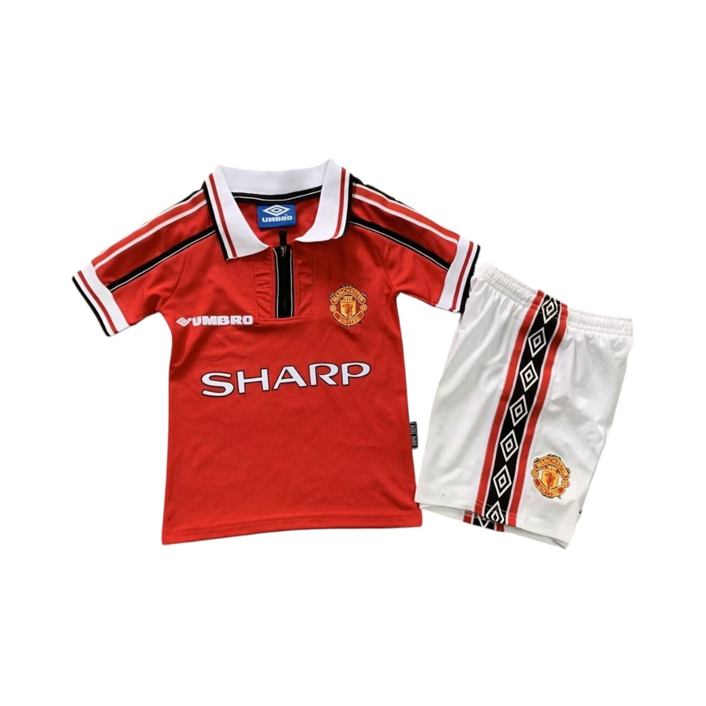 Maillot Rétro Enfant/Junior Manchester United 1998-1999 Domicile