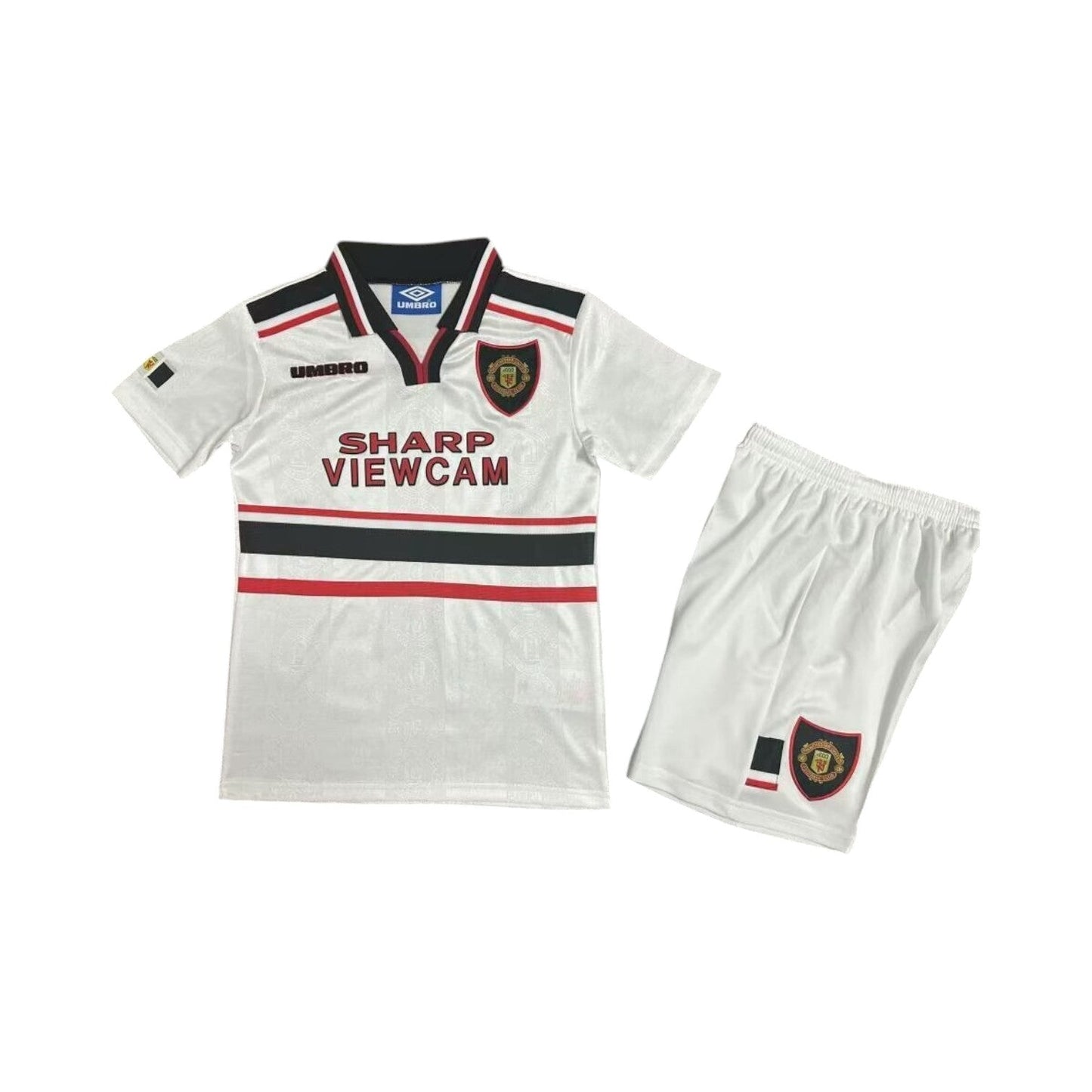 Maillot Rétro Enfant/Junior Manchester United 1998-1999 Extérieur