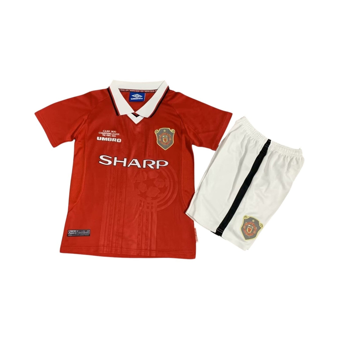 Maillot Rétro Enfant/Junior Manchester United 1999-2000 Domicile