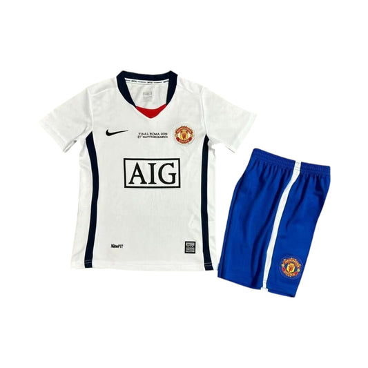 Maillot Rétro Enfant/Junior Manchester United 2008-2009 Extérieur