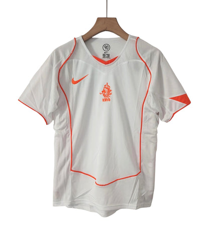 Pays-Bas 2004 Maillot Rétro Extérieur