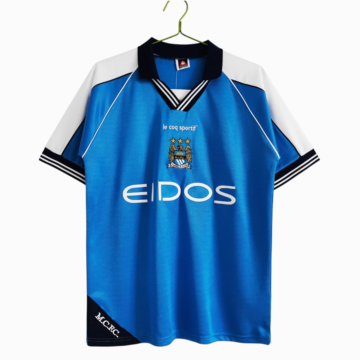 Manchester City 1999-01 Maillot Rétro Domicile