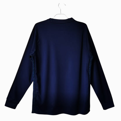 Manchester United 1968 Maillot Rétro Bleu Royal Manches Longues