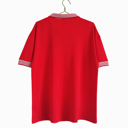 Manchester United 1977 Maillot Rétro Domicile