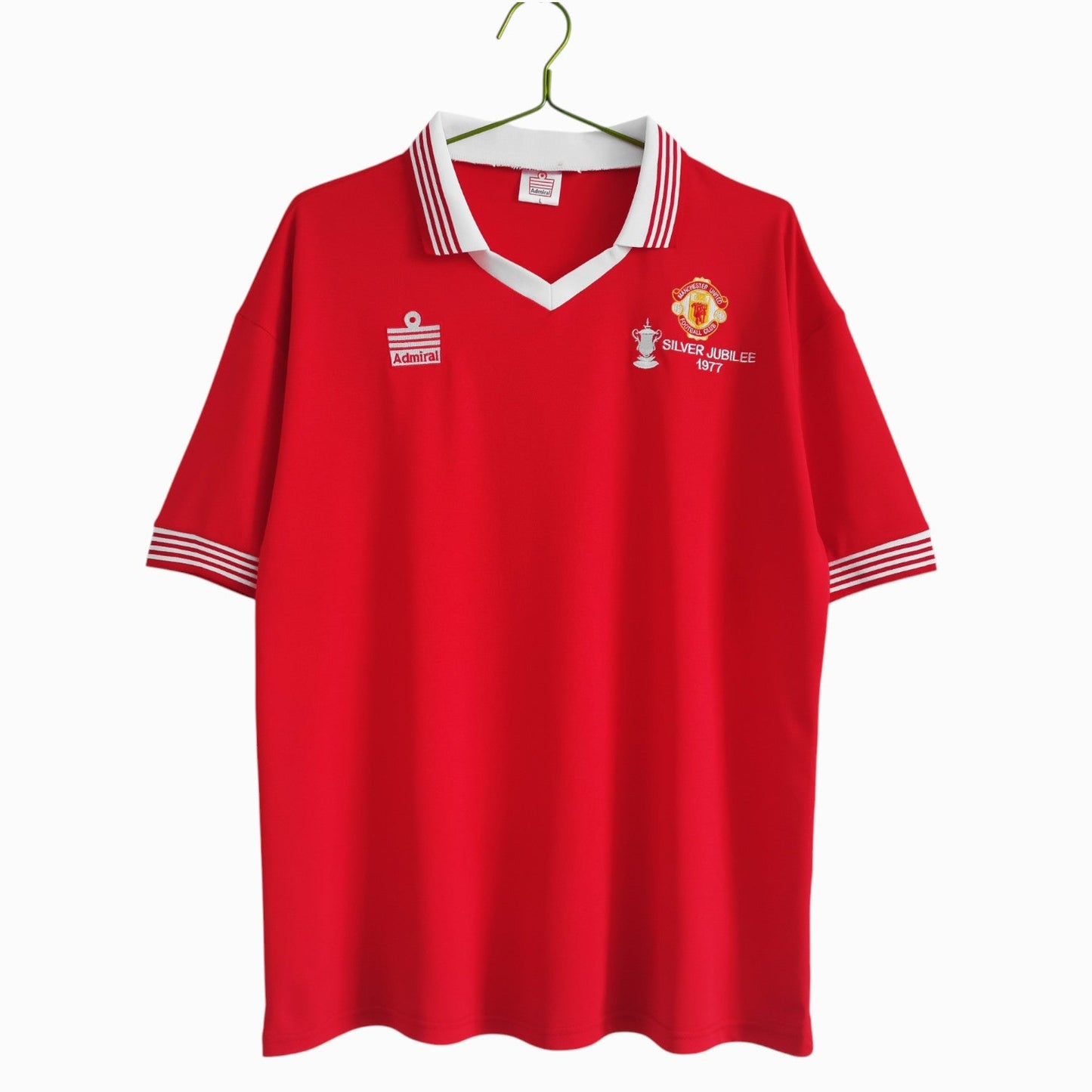 Manchester United 1977 Maillot Rétro Domicile