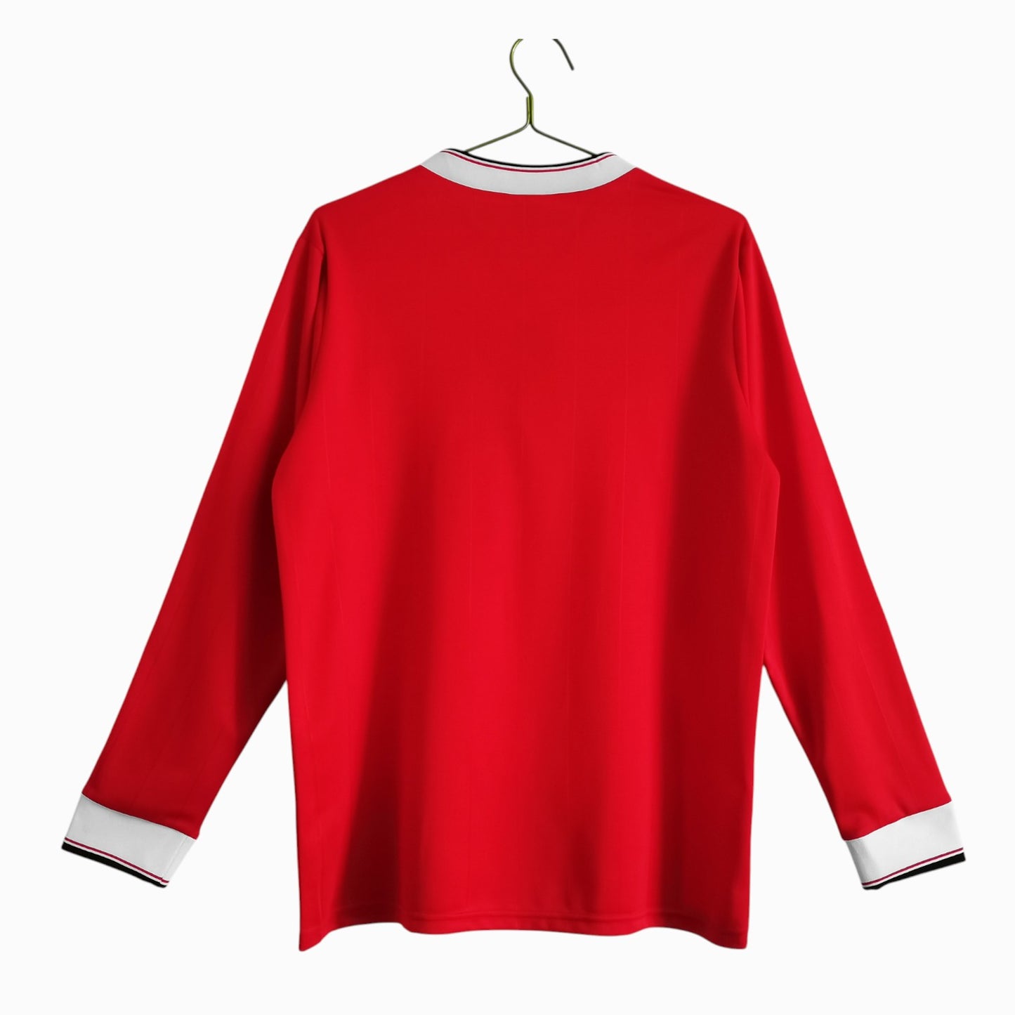 Manchester United 1983 Maillot Rétro Domicile Manches Longues