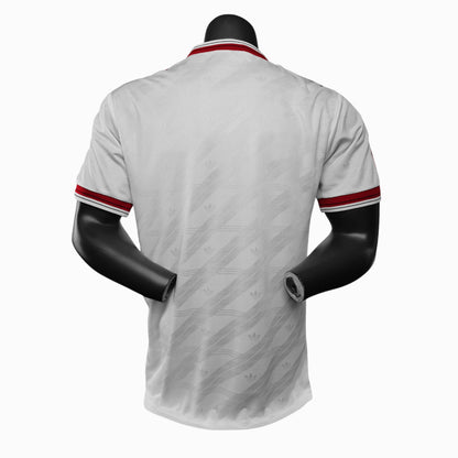 Manchester United 1986 Maillot Rétro Blanc
