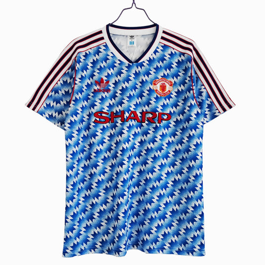 Manchester United 1990-92 Maillot Rétro Extérieur