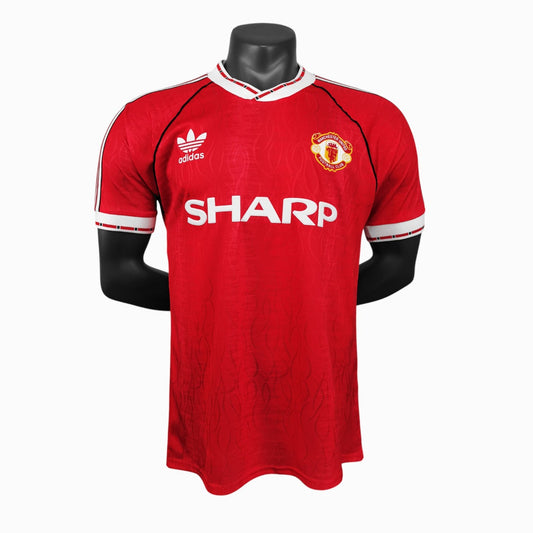 Manchester United 1991-92 Maillot Rétro Domicile