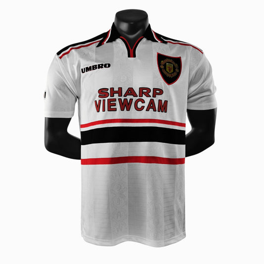 Manchester United 1998-99 Maillot Rétro Extérieur