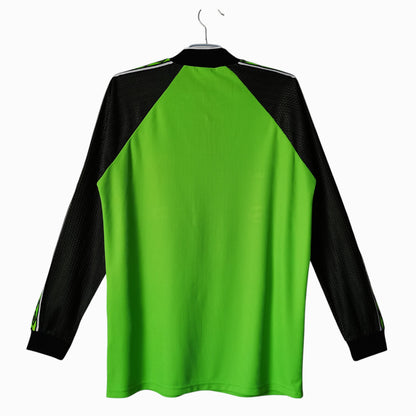 Manchester United 1998-99 Maillot Rétro Gardien Manches Longues