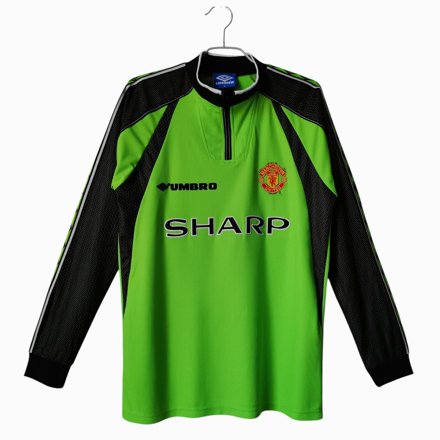 Manchester United 1998-99 Maillot Rétro Gardien Manches Longues