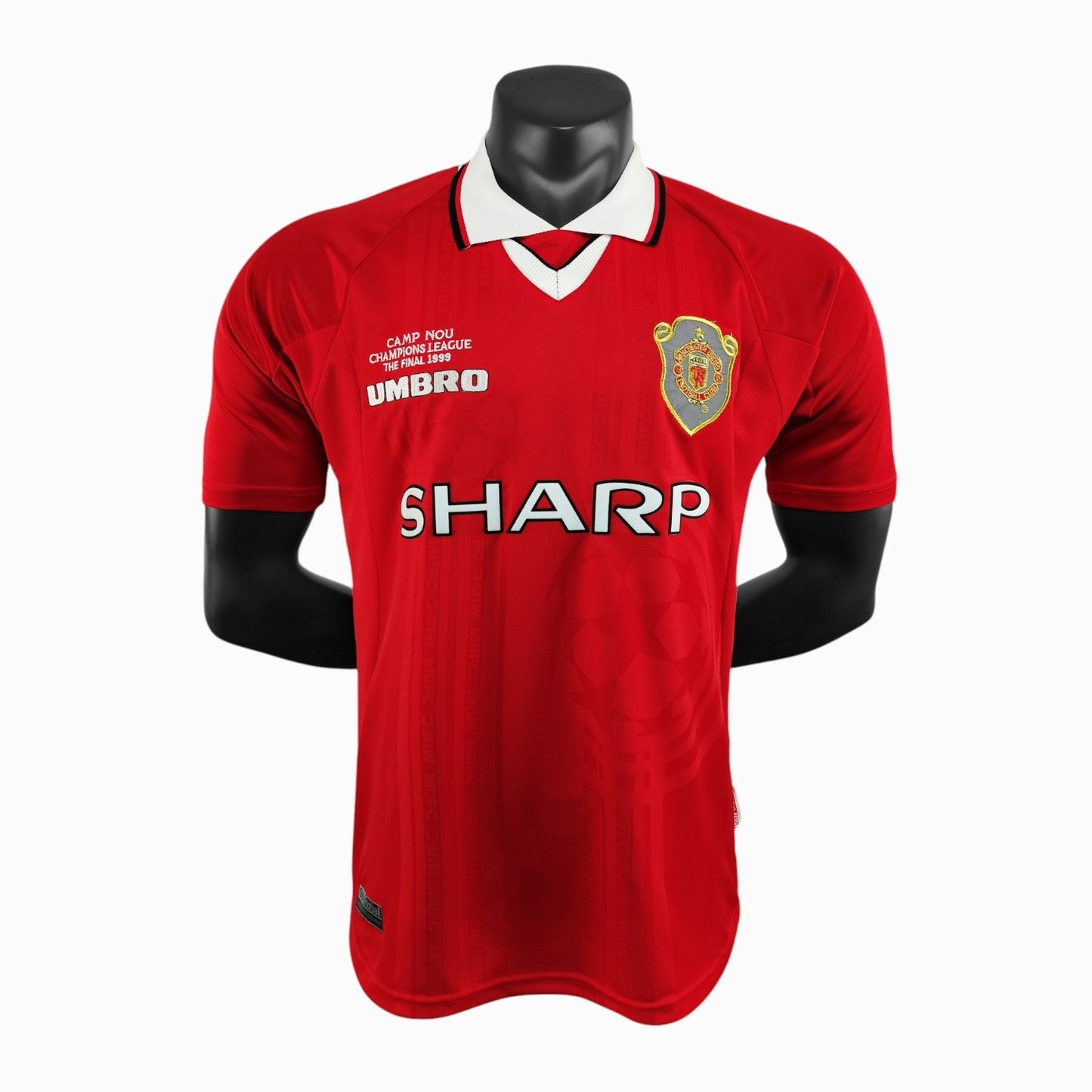 Manchester United 1999 Maillot Rétro Domicile