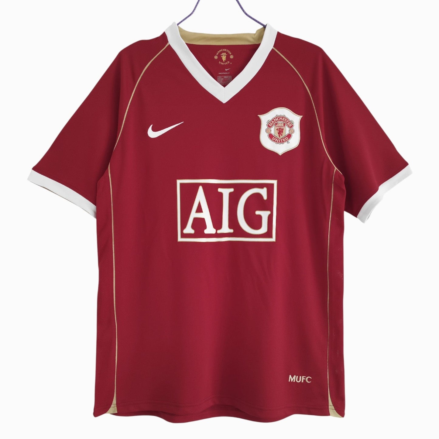 Manchester United 2006-07 Maillot Rétro Domicile
