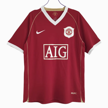 Manchester United 2006-07 Maillot Rétro Domicile